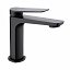 Grifo de lavabo monomando negro mate Napoles de Imex